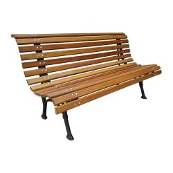 Banco de jardim rendadão estilo praça 150cm